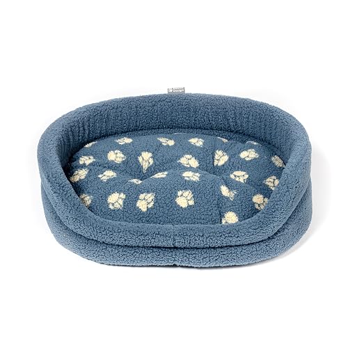 Danish Design Harbour Paw Hundebett aus Sherpa-Fleece, 76,2 cm, Grau von Danish Design