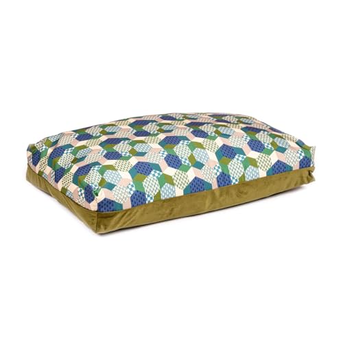 Danish Design Laura Ashley Distel Patchwork mit Thermofüllung Deluxe Bettdecke Hunde-/Welpenbett Medium von Danish Design