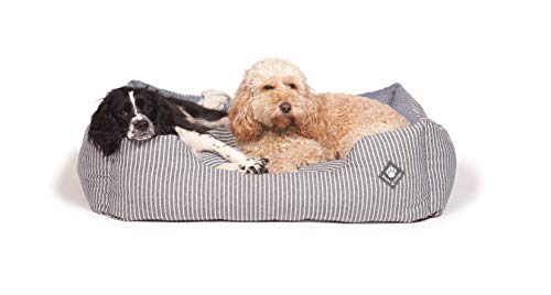 Danish Designs Hundebett, Denim-Look, Maritim-Stil, 71 cm, Blau/cremefarben von Danish Design