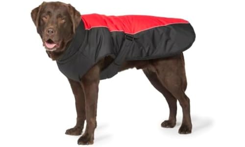 Danish Designs Red Sports Luxe Hundemantel, 65 cm von Danish Design