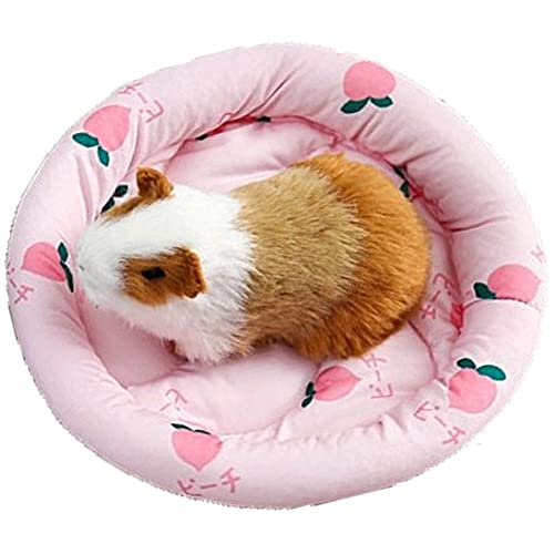 Danlai Kleine Hamstermatte Weich Warm Warmes Plüsch Hamster Nest Kleines Tierbettkissen Für Eichhörnchen Igel Meerschweinchen von Danlai