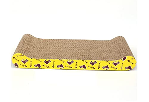 Katzenkratzbrett Kratzbrett Kratzpappe Cat Scratcher Karton, Wendbar, Gewellt, Katzenkratzunterlage, Lounge-Sofabett Für Katzen Im Innenbereich Katzen Kratzmatte Kratzbretter von Danzyt