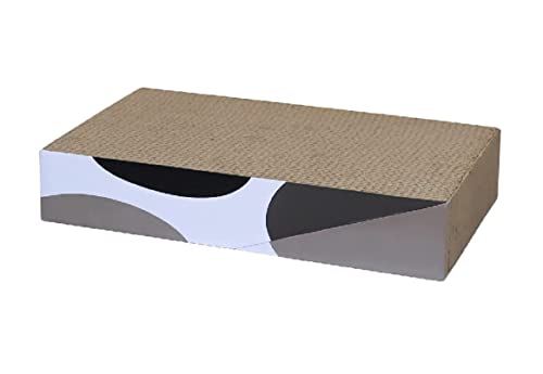 Katzenkratzbrett Kratzbrett Kratzpappe Cat Scratcher Pad Strapazierfähiges, Wendbares Lounge-Bett Aus Wellpappe, Für Katzen, Um Krallen Zu Schleifen Und Zu Spielen Katzen Kratzmatte Kratzbretter von Danzyt