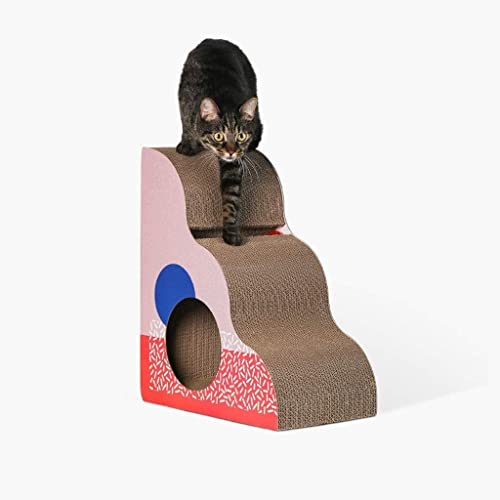 Katzenkratzbrett Kratzbrett Kratzpappe Katzenkratzbrett Dreiecksform Wellpappe Grinder Protector Sofa Katzenstreu Katzenspielzeug Für Das Katzentraining Im Innenbereich Katzen Kratzmatte Kratzbretter von Danzyt