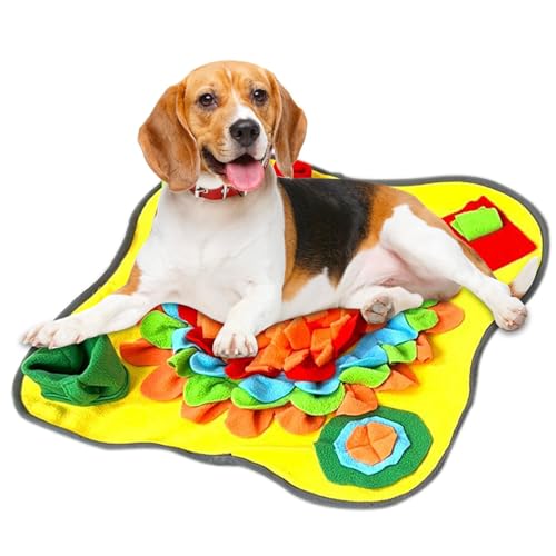 Bereicherungsspielzeug Für Hunde – Buntes Kauspielzeug Für Hunde | Bunter Slow Feeder Für Welpen | Interaktives Hunde-Puzzlespielzeug | Hundespielzeug Für Natürliche Nahrungssuche, Slow-Food-Training, von Darwaza