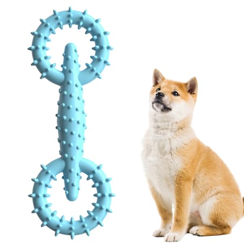 Darwaza Kauspielzeug für Hunde, Kauspielzeug für Hunde,Interaktives Hundespielzeug | Interaktives Haustier-Kauspielzeug mit Zugring für kleine und mittlere Rassen, Zahnreinigung, von Darwaza
