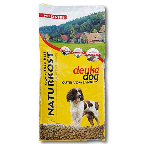 Deuka Dog Naturkost 15 kg Hundefutter Lamm und Reis Anschlussfutter Glutenfrei von Das Heimtier Center