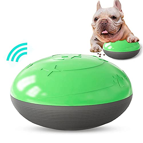 DawnDream Hundespielzeug UnzerstöRbar Hundespielzeug Puzzle Ball Food Dispenser Interactive Dog Toys Quietschender Ball Aggressive Spielen Jagd Chavers Keder Pet Products Zubehör Hundespielzeug von DawnDream