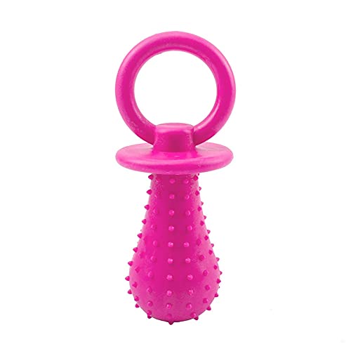 Hundespielzeug UnzerstöRbar Hundespielzeug Interaktiver Saugnapf Push TPR. Ballspielzeug Pet Welpe Molar Bissspielzeug Elastische Seile Hund Zahnreinigung Kauvorräte Hundespielzeug ( Color : Nipple ) von DawnDream