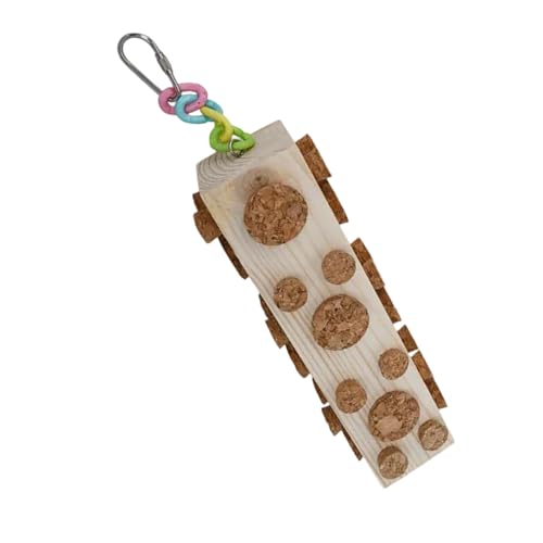 Dawutocap Vogel-Kauspielzeug aus Holz für Papageien, Aras, Sittiche, Sittiche, Wellensittiche, Finken, Nymphensittiche, Aufenthaltsaktivitäten, Zubehör, Korken, Stopper, Spielzeug Dawutocap Vogel-Kauspielzeug aus Holz für Papageien, Aras, Sittiche, Sittiche, Wellensittiche, Finken, Nymphensittiche, Aufenthaltsaktivitäten, Zubehör, Korken, Stopper, Spielzeug von Dawutocap