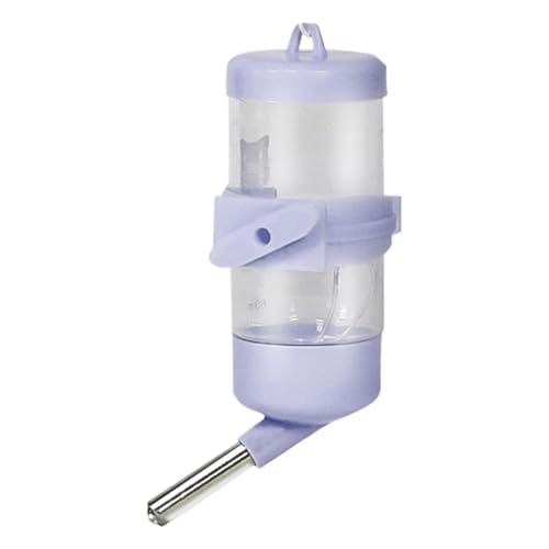 Dayysiuy Hamster-Wasserflasche, Eichhörnchen-Wasserspender, kein Tropfen, Zubehör für Kleintiere, Käfig, Verwendung für Frettchen, Hamster, Igel Dayysiuy Hamster-Wasserflasche, Eichhörnchen-Wasserspender, kein Tropfen, Zubehör für Kleintiere, Käfig, Verwendung für Frettchen, Hamster, Igel von Dayysiuy