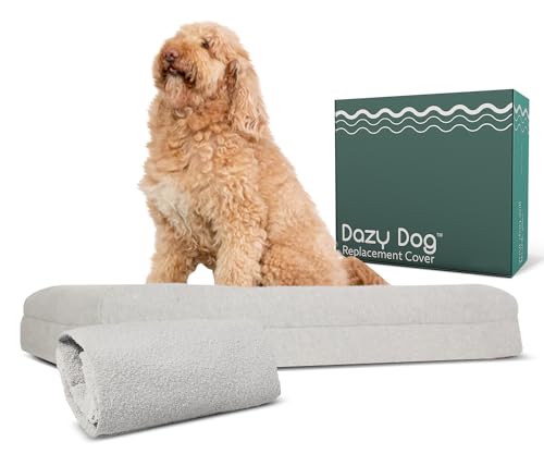 Dazy Dog Bezug für orthopädisches Bett, waschbar, für mittelgroße Betten, Boucle Pebble von Dazy Dog