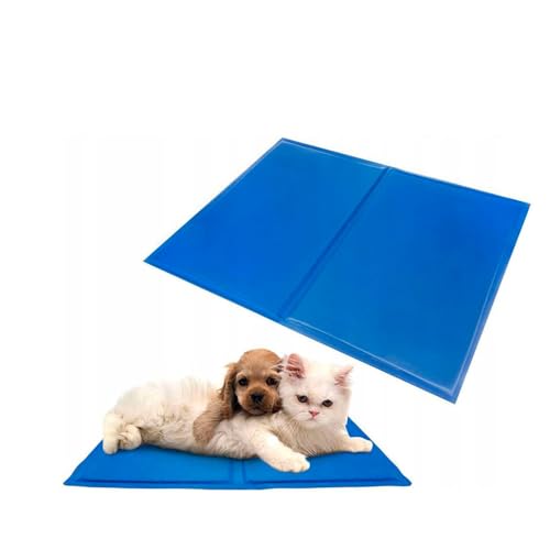 DbKW Kühlmatte Tiere ohne Strom 50x40cm Kältematte Kühldecke Hundematte selbstkühlend von DbKW