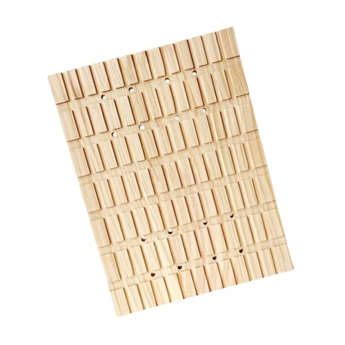 Ddujbtp Rennmausfüße für Holz, Kratzfüße, Brett, Holzplattform, verstellbar, für Hamsterkäfig-Zubehör Ddujbtp Rennmausfüße für Holz, Kratzfüße, Brett, Holzplattform, verstellbar, für Hamsterkäfig-Zubehör von Ddujbtp
