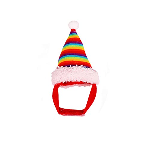 Für Weihnachtsmütze, Urlaub, Kopfbedeckung, Party-Kopfbedeckung mit verstellbarem Riemen, Hundekostüm, Zubehör, kleines Haustierzubehör Für Weihnachtsmütze, Urlaub, Kopfbedeckung, Party-Kopfbedeckung mit verstellbarem Riemen, Hundekostüm, Zubehör, kleines Haustierzubehör von Ddujbtp