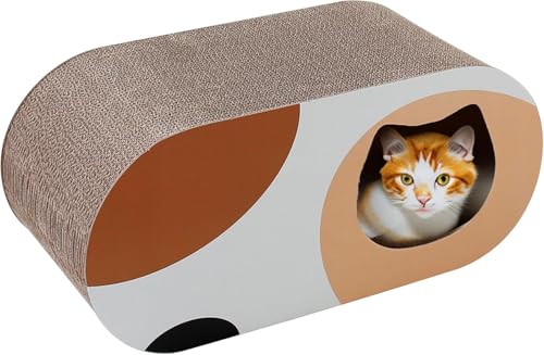 Kratzbrett für Katzen Sima Boxworld 58 x 25,4 x 25,4 cm Kratzpappe Kratzmatte Krallenpflege von DecoHomeTextil Heimtextilmanufaktur