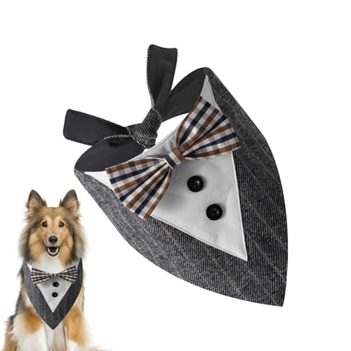 Decorhome Große Hundehalstücher,Bandanas für große Hunde - Dreieckiges Hundehalstuch, leichtes Halstuch für kleine Hunde - Haustier-Dreiecksschal, atmungsaktive Hundetaschentücher für Partys, von Decorhome