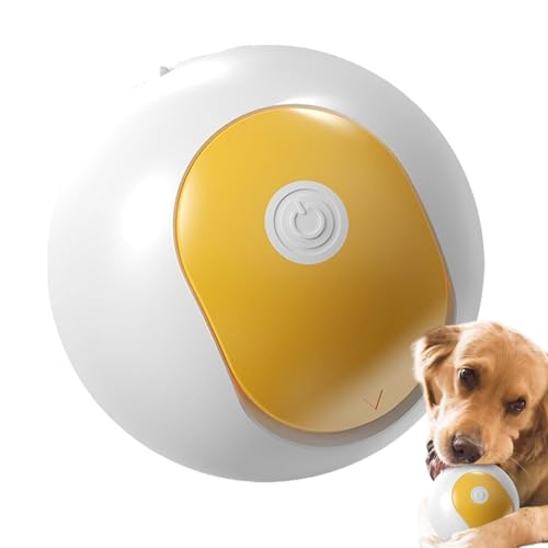 Decorhome Interaktiver Hundeball – Leckerli-Spender-Spielzeug Für Hunde | Interaktiver Snack-Spenderball | Elektrisches Haustierspielzeug Für Mittelgroße Hunde | Selbstunterhaltungs-Leckerli-Ball Für von Decorhome