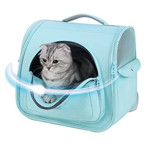 Decorhome Katzentragerucksäcke | Atmungsaktive Rucksäcke für Kätzchen,Große Kapazitäts-Reisetasche für kleine Hunde für Reisen, Wandern, Spazierengehen und den Einsatz im Freien von Decorhome