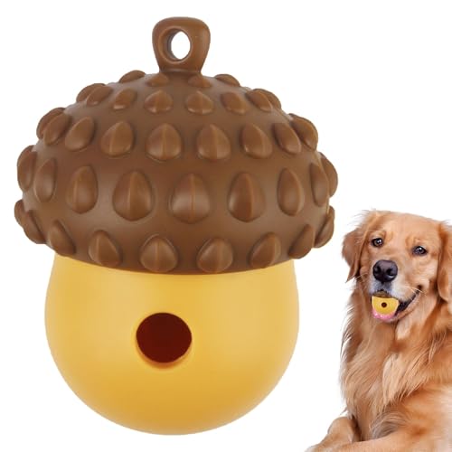 Decorhome Leckerli-Spielzeug für Hunde, Leckerli-Puzzle-Spielzeug für Hunde,Silikon-Futterpuzzle Slow Feeder - Leckerli-Ball, Kauspielzeug für Hunde, Hundespielzeug zur Futterausgabe, von Decorhome