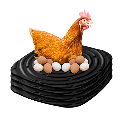Decorhome Nesting-Pads - Coop Pad zum Verschachteln - Wiederverwendbare Hühner-Legeboxen, Hühner-Einstreumatten für Hühnerställe, Hühnereier, Kompostierung von Decorhome
