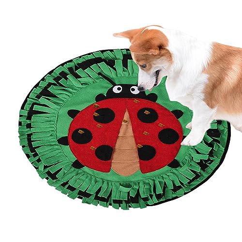 Decorhome Schnüffelunterlage für Hunde,Interaktive Puzzle-Futtermatte in Tierform - Niedliche Schnüffelunterlage zum Trainieren der Nahrungssuche, maschinenwaschbares Schnüffelspielzeug für Katzen von Decorhome