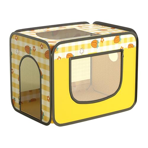 Decorhome Weiche Hundebox, Katzentrocknerbox | Faltbare Trockenbox für Hundehütten - Anti-Fliegenhaar-Katzentrocknungskammer, bunt Bedruckte, Faltbare, weiche Trockenbox für die Fellpflege von Decorhome