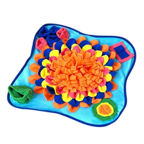 Hundeanreicherungsspielzeug – Schnüffelmatte für Hunde, Hundefutter, Puzzle, Schnüffelmatte, Hundespielzeug, interaktives Hunde-Puzzle-Spielzeug, Leckerli-Dosierung, Hundespielzeug für natürliche von Deewar