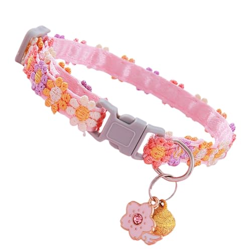 Kätzchenhalsband - Hundehalsband Mit Glöckchen | Polyester-Kätzchen-Kostüm-Halsdekoration, Verstellbares Kätzchenhalsband Zum Abtrennen, Niedliches Katzenhalsband Von Ausgezeichneter Qualität, Glöckch von Deewar