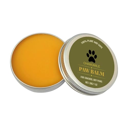 Paw Pad Balm - Natürlicher sanfter Hundebalsam | Tief feuchtigkeitsspendender Pfotencreme-Balsam, Pfotenbalsam, sicherer Balsam für Hundepfoten, feuchtigkeitsspendender Haustierbedarf für Katze, Hund, von Deewar