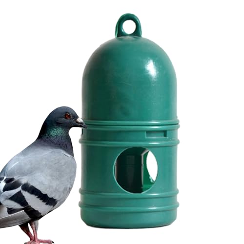 Tauben-Wasserbehälter, 10 l Taubenfutter-Wasserbehälter, tragbarer automatischer Vogel-Wasserspender, leichter Trinker, Tauben-Trinkbrunnen, automatische Vogeltränke für Tauben, Papageien und Krähen von Deewar
