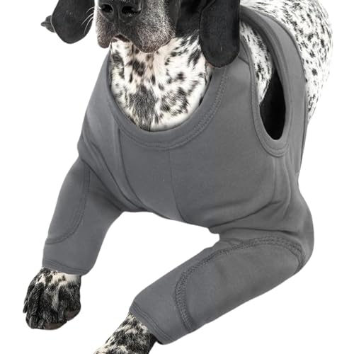 Vorderbeinmanschette für Hunde, bequeme Beinmanschette gegen Lecken, Ellenbogenbandage, Vorderbeinschützer, Polyester-Material, Hundebeinstulpen für mittelgroße Hunde, kleine Hunde, große Hunde von Deewar