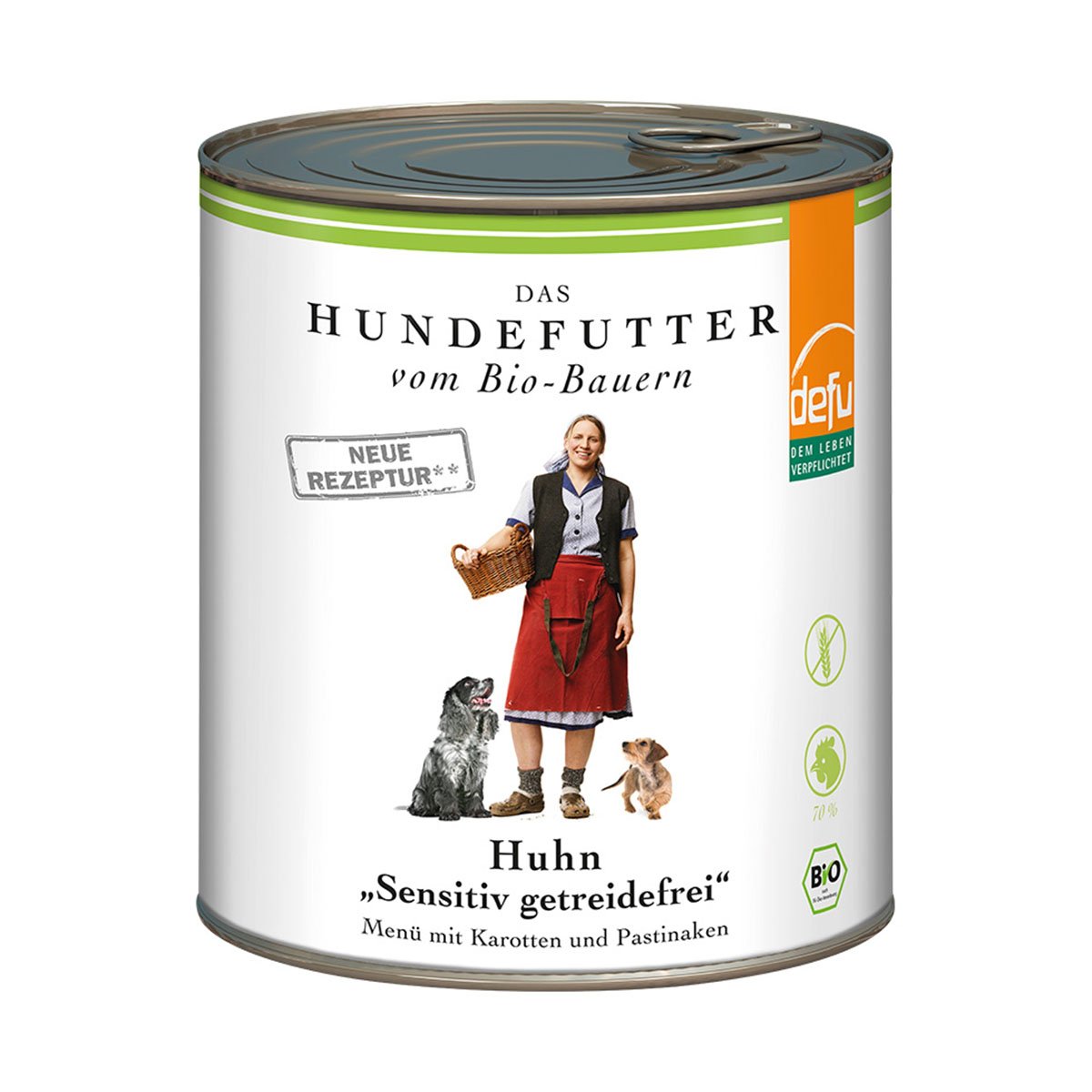 Defu Bio-Huhn Sensitiv getreidefrei 6x820g von Defu