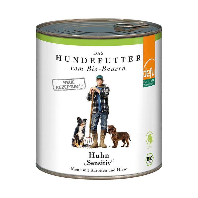 Defu Bio-Huhn Sensitive Menü 820g von Defu