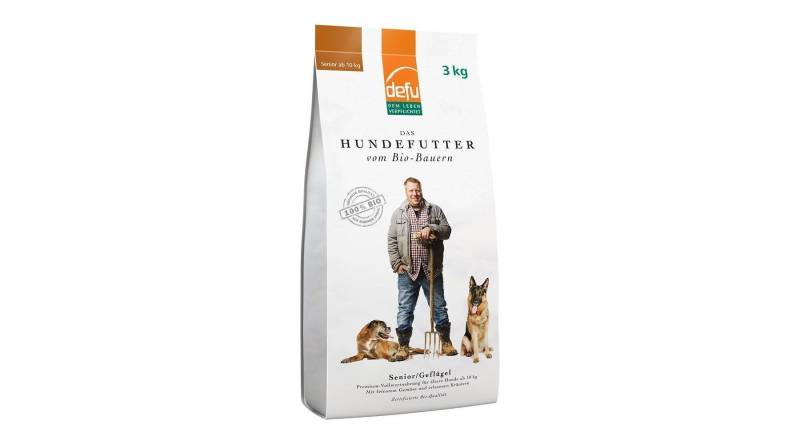 Defu Bio Trockenfutter Geflügel für ältere Hunde - 12500 g - Premiumqualität von Defu von Defu