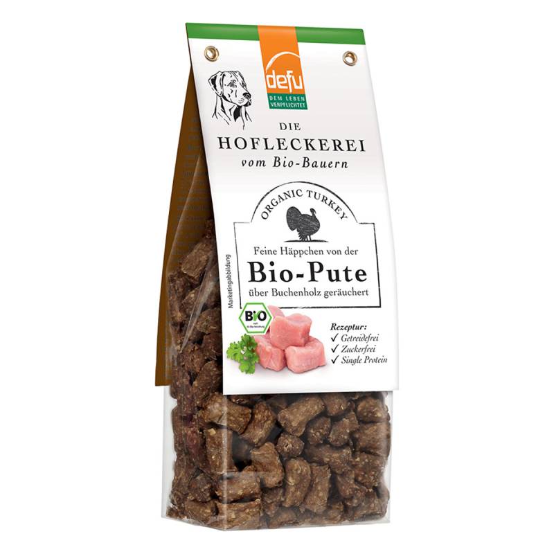 Defu Hofleckerei - Feine Häppchen von der Bio-Pute 125g von Defu