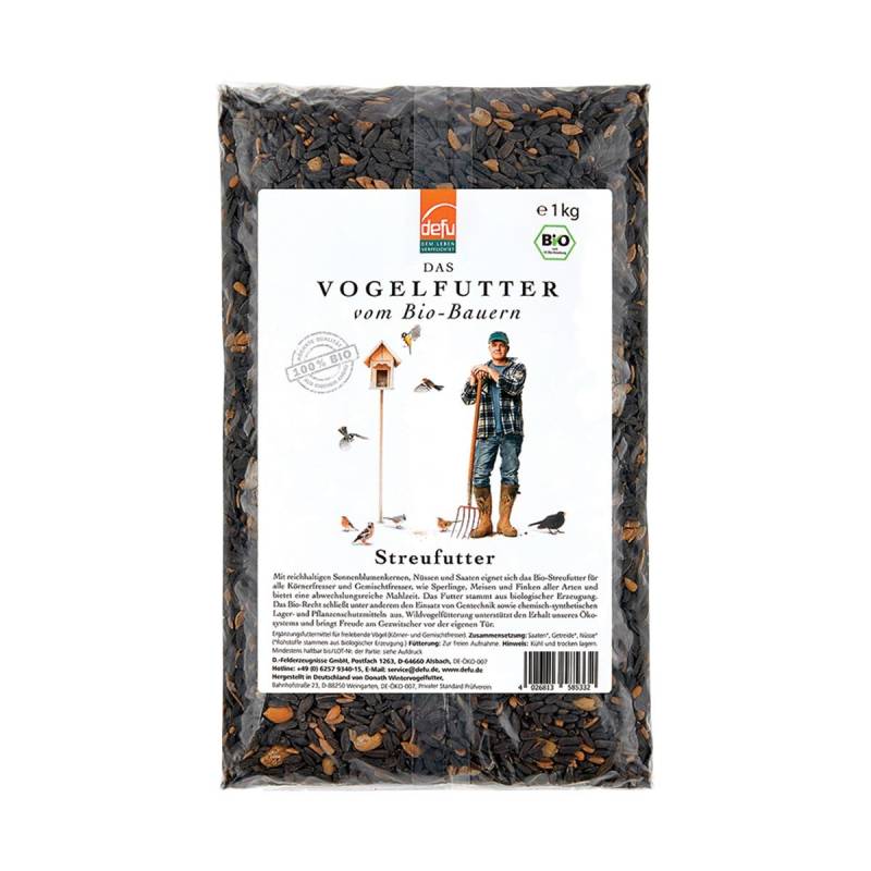 Defu Wildvögel Bio-Streufutter 1kg von Defu