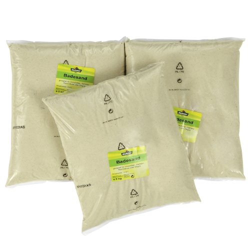 Dehner Badesand für Nager, 3 x 5 kg (15 kg) von Dehner