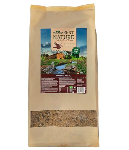 Dehner Best Nature Bio-Wachtelkorn Geflügelfutter, 10 kg von Dehner