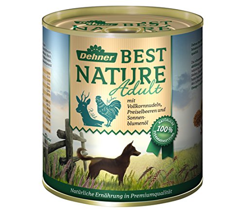 Dehner Best Nature Hundefutter Adult, Wild und Huhn mit Nudeln, Probiergröße, 400 g von Dehner