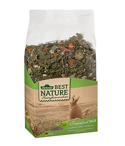 Dehner Best Nature Nagerfutter, Zwergkaninchenfutter Superfood Mix, 1.5 kg von Dehner