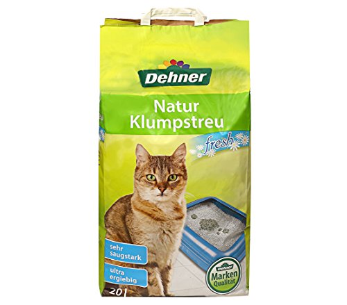 Dehner Natur Klumpstreu fresh, Naturton, 20 l von Dehner