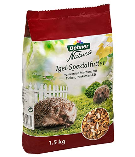 Dehner Natura Premium Igelfutter, Alleinfutter für Igel, artgerecht / natürliche Ernährung, 1.5 kg von Dehner