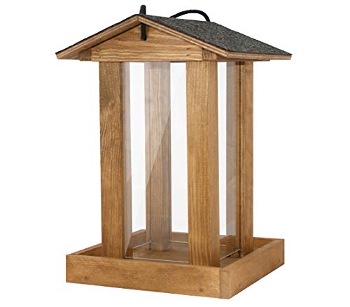Dehner Natura Premium Wildvogel Futterhaus, Futterstation für Wildvögel mit Silo, Vogelhaus robust / hängend, inkl. Kordel zum Aufhängen,ca. 28 x 19 x 19 cm, Kiefernholz, natur Dehner Natura Premium Wildvogel Futterhaus, Futterstation für Wildvögel mit Silo, Vogelhaus robust / hängend, inkl. Kordel zum Aufhängen,ca. 28 x 19 x 19 cm, Kiefernholz, natur von Dehner