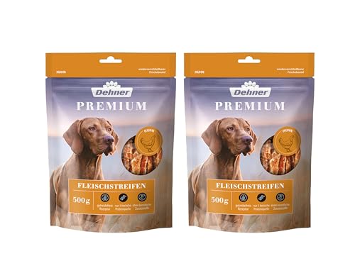 Dehner Premium Hundesnack, hochwertiges Leckerli getreidefrei, Kausnack für Hunde, Huhn, 500 g von Dehner