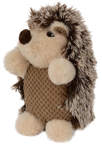 Dehner Wild Nature Hundespielzeug Wild Hedgehog, mit Quitscher, Länge 24 cm, Polyester, braun von Dehner