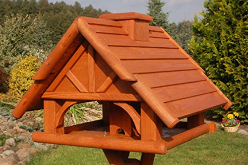 Deko-Shop-Hannusch Vogelhaus, Vogelfutterhaus, Vogelhäuschen, sehr robust, behandelt von Deko-Shop-Hannusch