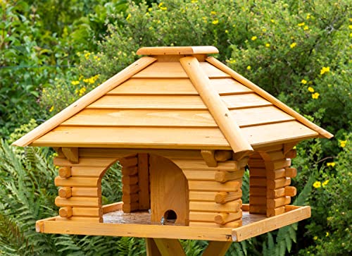 Deko-Shop-Hannusch Vogelhaus, Futterhaus, Vogelhäuschen, sehr stabil, behandelt von Deko-Shop-Hannusch