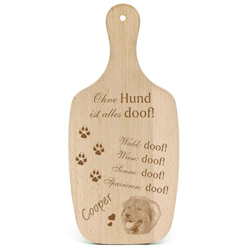 Dekolando Deko Hundeschild Geschenk Hund Kaukasischer Owtscharka -... Alles Doof- Hundeschilder Hundebesitzer Hundemama Hundepapa Hundeliebhaber Hundehalter von Dekolando