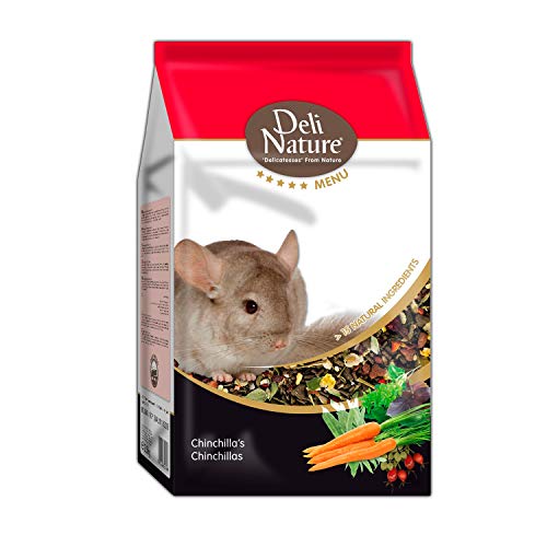 Deli Nature 5 Sterne Chinchilla-Futter Hagebutte 2,5 kg von Deli Nature